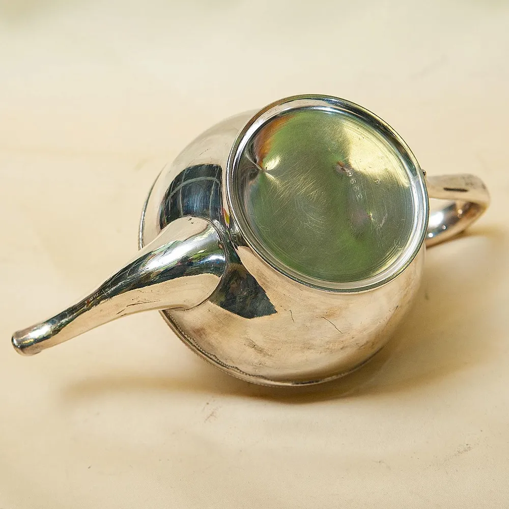 Антикварный Заварочный Чайник. Метал Silverplate, SHEFFIELD Англия начало ХХ века.