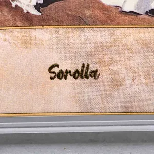 Декоративное Фарфоровое Блюдо - Мелочевница «Прогулка по берегу моря» Goebel Германия.