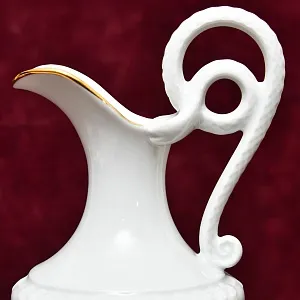 Коллекционный Фарфоровый Кувшин - Ваза «Садовые Розы», KAISER Porzellan Германия, 1960 - 1967 годы.