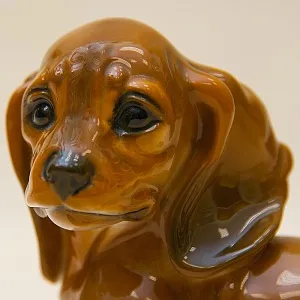 Коллекционная Статуэтка Собака, «МАЛЕНЬКАЯ ТАКСА», Фарфор ROSENTHAL, Германия -1974 год.