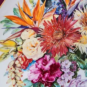 Коллекционная Тарелка «GRANDE FINALE'92» Фарфор, Хучеройтер - Hutschenreuther, Германия.