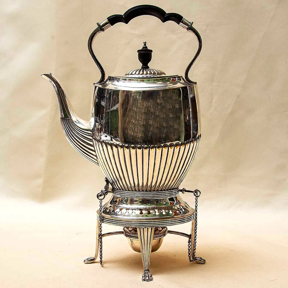 Бульотка - Чайник - Запарник, SHEFFIELD Англия Silverplate, начало ХХ века.