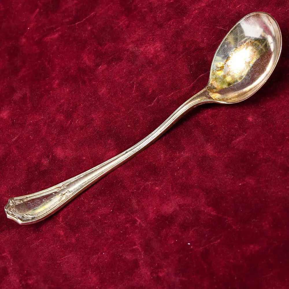 Редкость! Соусник - Судок с крышкой и ложкой "Цветы Ирисы" , Limoges Франция, середина ХХ века.