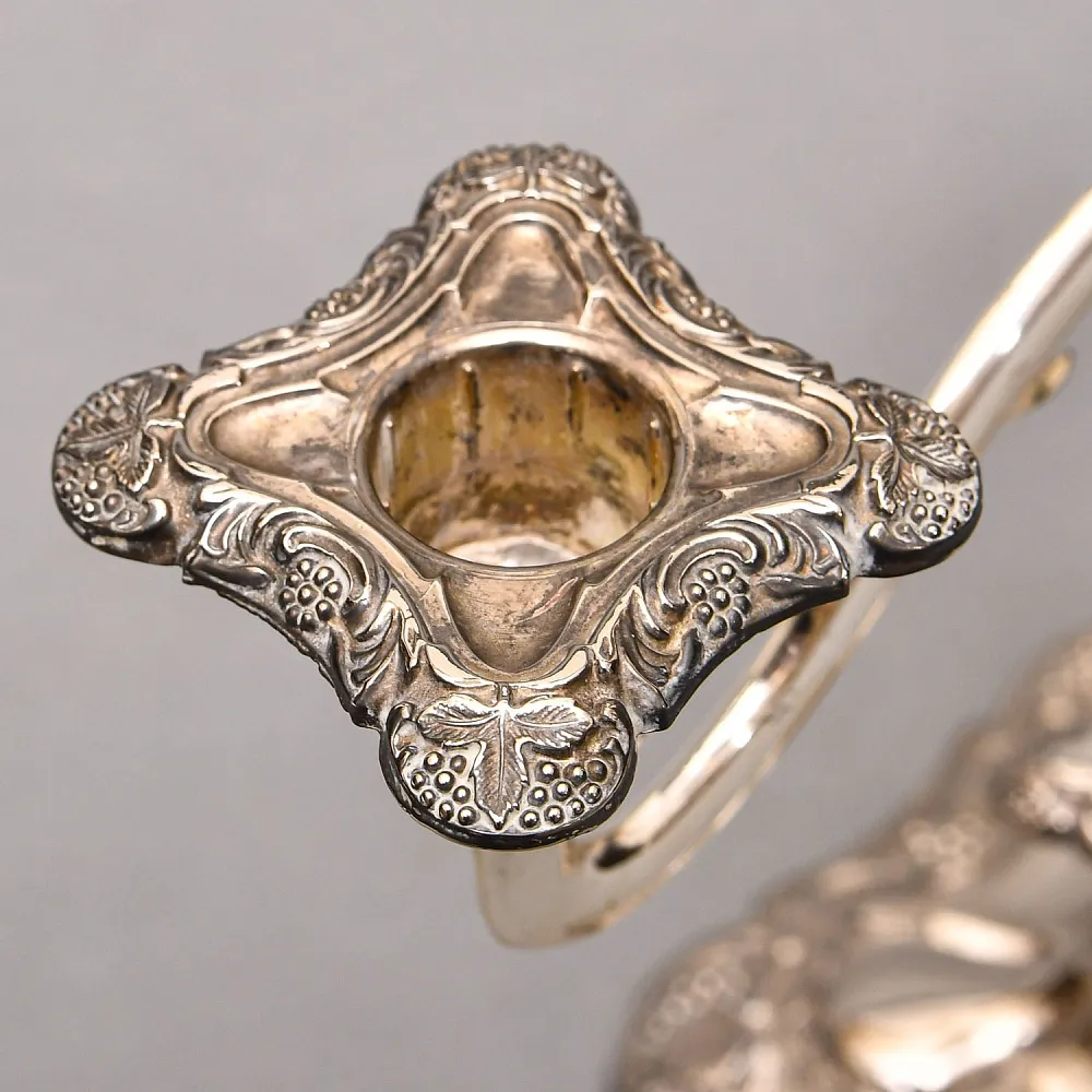 Парные Канделябры - Подсвечники на три свечи Silverplate, SHEFFIELD Англия середина ХХ века.