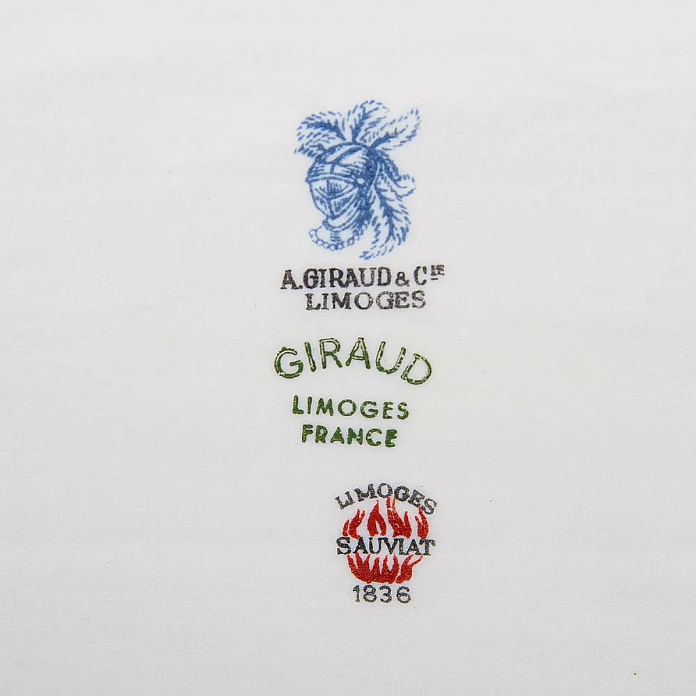 Чайно-кофейный Фарфоровый набор «Тет-а-Тет» из серии «Шиповник», Limoges Франция -1979 год.