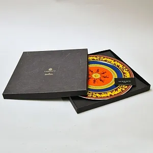 «Античные Герои» - Коллекционная Фарфоровая Тарелка - Блюдо, VERSACE, Rosenthal Германия конец ХХ века.