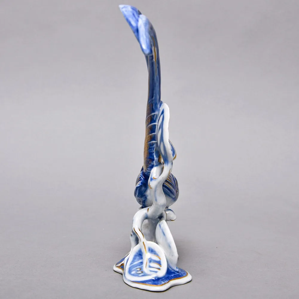 Коллекционная Фарфоровая статуэтка «Райская птица на ветке», ROSENTHAL Германия, 40-е годы. 