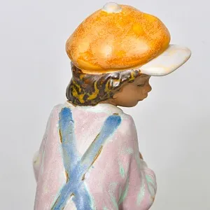 Фарфоровая статуэтка «Хулиган с собачкой», Lladro серия Грес, Испания 1994 - 1998 года.