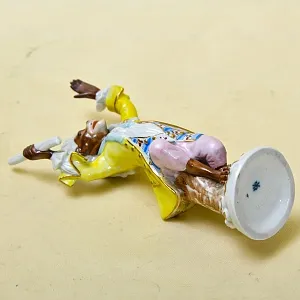 Редкая! Коллекционая Фарфоровая Статуэтка «Обезьяна - Дирижер» Scheibe-Alsbach Германия 50 гг.