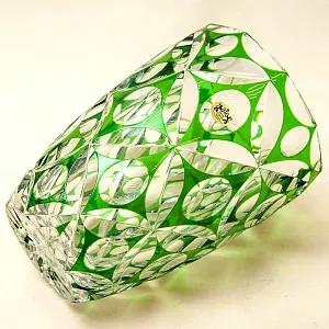 Коллекционая Хрустальная Ваза SPODE Crystal Германия 60-е годы. Н - 20 см.