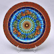 Коллекционная Тарелка - Блюдо «ТИХАЯ НОЧЬ» Фарфор, VERSACE, Rosenthal Германия -1999 год.