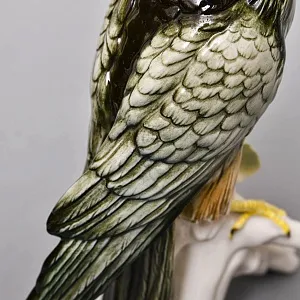 Птица - Фарфоровая статуэтка «Сокол», Карл Энс / Karl Ens,  Германия, 50-е годы ХХ века.