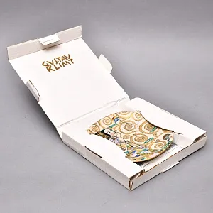 Коллекционная Тарелка «Шедевры Густава Климта. Ожидание», Фарфор Lilien Porzellan Австрия -1990 год.