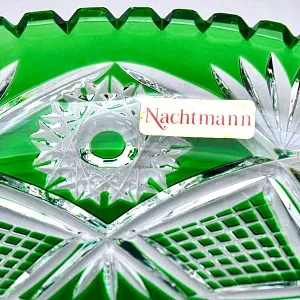 Хрустальное Блюдо - Фруктовница NACHTMANN Германия D-29 см., вторая половина ХХ века.