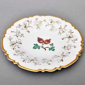 Коллекционное Блюдо - Тарелка «Крыжовник» Фарфор  MEISSEN / МЕЙСЕН, Германия - 1924 - 1934 годы. 