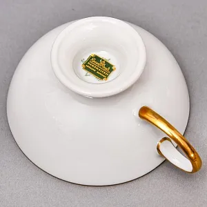 Коллекционная Фарфоровая Кофейная Пара «Горная гвоздика», ROSENTHAL Германия.