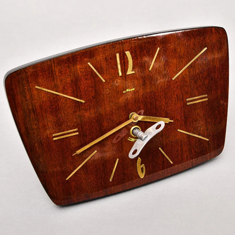 Редкость! Механические Настенные Часы «МАЯК» в деревянном корпусе - СССР - 1965 год.