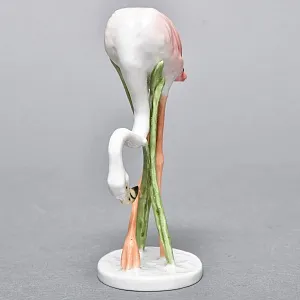 Коллекционная Фарфоровая статуэтка «Птица. Фламинго», ROSENTHAL Германия, середина ХХ века. 