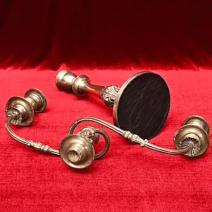 Антикварный Канделябр - Подсвечник на Три Свечи, Silverplated SHEFFIELD, Англия начало ХХ века.