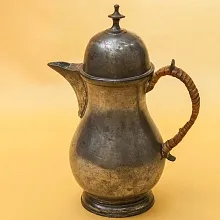 Небольшого размера Антикварный Оловянный Кофейник на 0,6 литра. Бельгия, ХIХ век.
