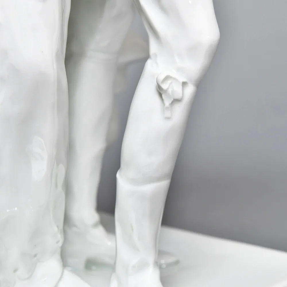 Антикварная Фарфоровая статуэтка «Дама с кавалером. Размолвка», ROSENTHAL Германия - 1926 год. 