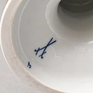 Редкость! Большая Фарфоровая ваза «Летние цветы», MEISSEN / МЕЙСЕН Германия, начало ХХ века. 