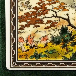 Картина - Панно - Фарфоровая Плакетка «Борис Годунов - На границе», Villeroy&Boch. Германия -1982 год.