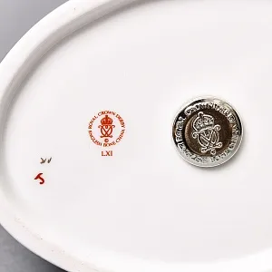 Коллекционное Пресс - Папье, Фарфоровая Статуэтка «ЛЕБЕДЬ», Royal Crown Derby Англия.