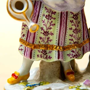 Редкость! Антикварная Фарфоровая Статуэтка «МАЛЕНЬКИЕ САДОВНИКИ», Frankenthal Германия 1762 - 1770 годы.