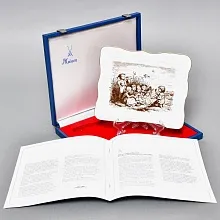 Фарфоровая Картина - Плакетка «Дети, музицирующие», Meissen (Мейсен) Германия 1979-1980 годы.