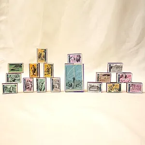 Памятный Сувенирый Набор - Хозяйственные Спички «К.Э. Циолковский», СССР -1966 год.