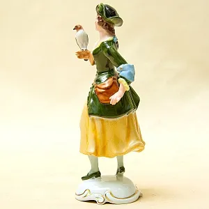 Редкость! Парные Фарфоровые статуэтки «Охотник и Охотница», ROSENTHAL Германия.