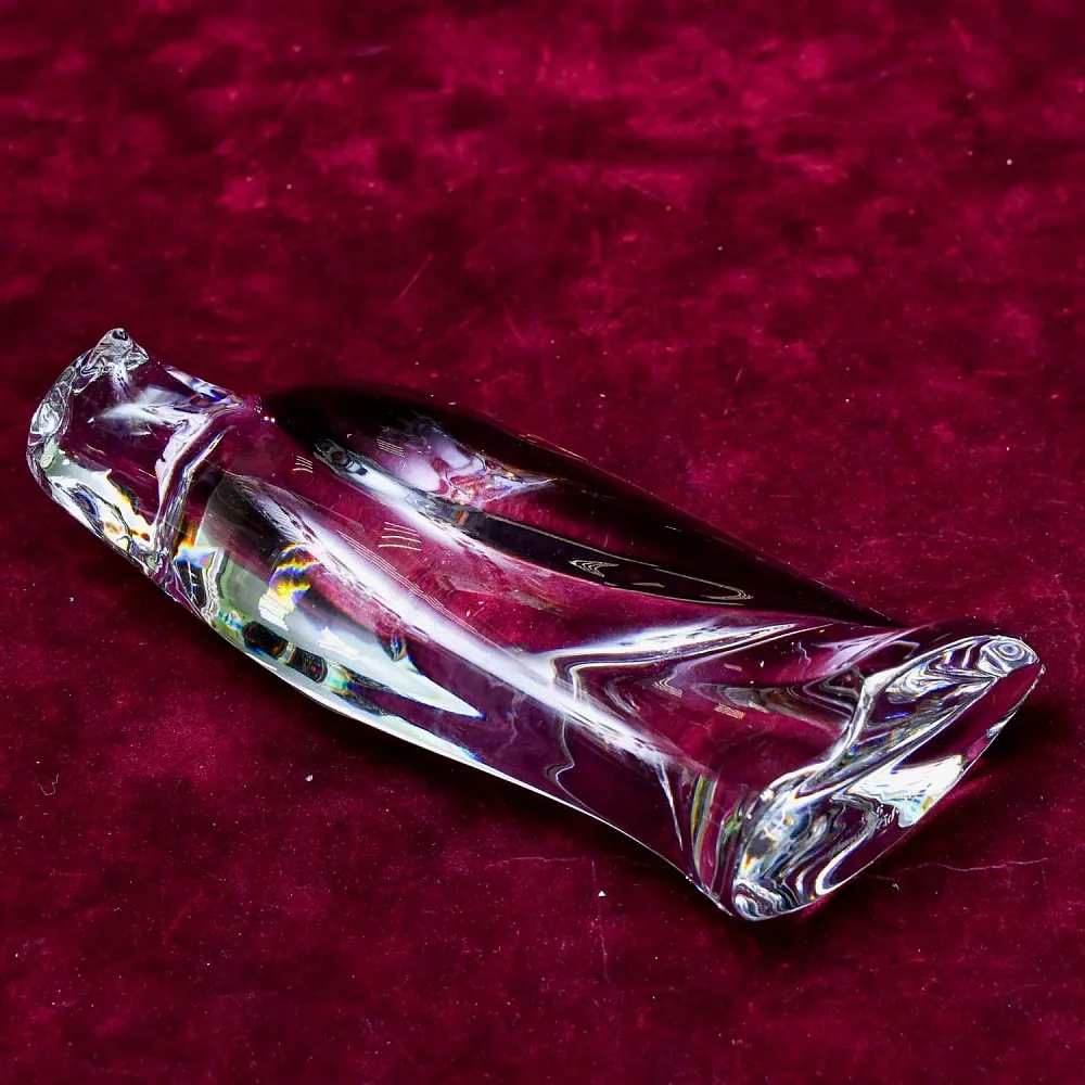 Хрустальная Статуэтка или Пресс-Папье «СОКОЛ», VAL SAINT LAMBERT, Бельгия.