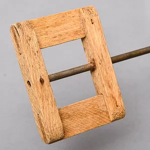 Старинная Кухонная Механическая Маслобойка, Стекло / Металл, Германия середина ХХ века. 