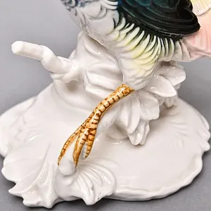 Коллекционная Фарфоровая Статуэтка «Птица - Золотой Фазан», Карл Энс / Karl Ens, Германия, 50-е гг. 