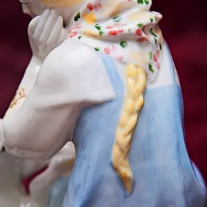 Редкость! Фарфоровая Статуэтка «Аленушка и братец Иванушка» ЛЗФИ. СССР 60-е годы ХХ века..