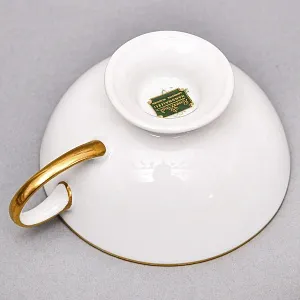 Коллекционная Фарфоровая Кофейная Пара «ИРИСЫ», ROSENTHAL Германия, начало ХХ века.