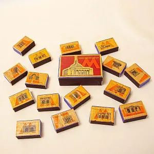 Памятный Сувенирый Набор - Хозяйственные Спички «Московское Метро», СССР -1955 год.