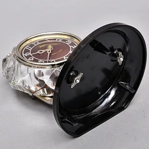 Легендарные Механические Настольные Часы «МАЯК» в хрустальном корпусе - СССР - 1965 год.