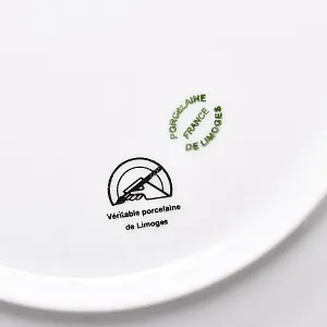 Столовый «Рыбный» Сервиз на 6 персон, Фарфор Limoges / Лимож Франция, конец ХХ века.