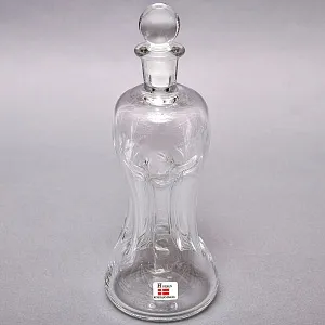 Винтажный Штоф - Графин - Бутыль «Kluk - Kluk» на 0,7 литра. Дания, HOLMEGAARD 50 -е гг.