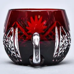 Редкость! «Рубиновый Хрусталь» Набор Крюшонница с Чашками, DOROTHEENHUTTE Германия.