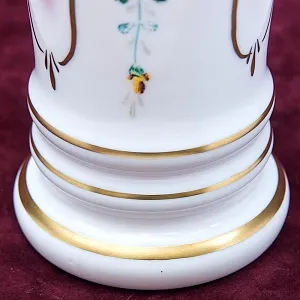 Винтажная Стеклянная Ваза «Цветочная Нежность» LAUSITZER GLASWERKE Германия - 50-70е гг.