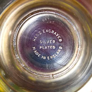 Винтажная Баночка - Емкость для сахарной пудры, Sheffield, Англия середина ХХ века.