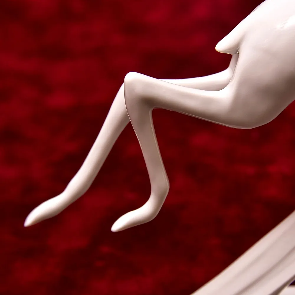 Редкая!!! Коллекционная Фарфоровая статуэтка «БЕГУЩАЯ ГАЗЕЛЬ», Kaiser Германия - 1970 год.