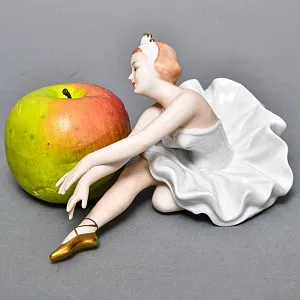 Фарфоровая статуэтка «Балерина. Анна Павлова»  ВАЛЕНДОРФ - WALLENDORF  Германия.