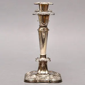 Парные Канделябры - Подсвечники на три свечи Silverplate, SHEFFIELD Англия середина ХХ века.