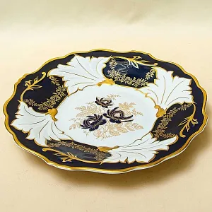 Коллекционное Сервировочное Блюдо - Тарелка «Кленовый лист», Фарфор WEIMAR Германия.