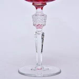 Бокалы для вина 6 -ть штук серия «BRISTOL» Хрусталь, NACHTMANN Германия, 70 -е годы ХХ века.