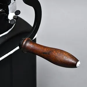 Большая Старинная Кухонная Механическая Маслобойка, Металл, Англия середина ХХ века. 